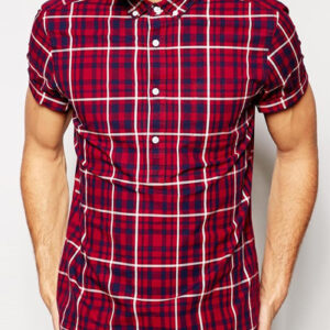 Red and Blue checked bulk Flannel Shirt Manufacturers USA
