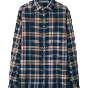 Adipose Blue and Beige Flannel Shirts Manufacturer