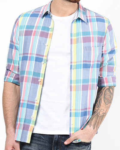 Button-Up Cool Flannel Shirt