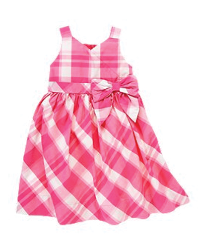 Candy Clean Flannel Check Dress