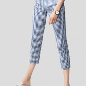 Checkered Cool Capris for Women