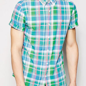 Cool Summery Checked Flannel Shirt