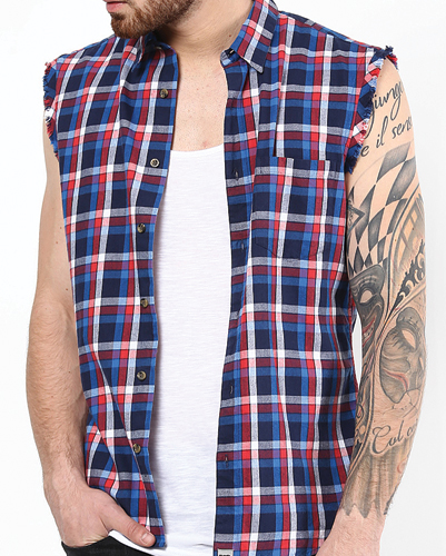 Exposure Rich Check Flannel Shirt