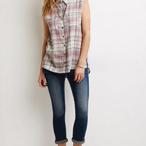 Far Fledged Red Checked Flannel Shirt