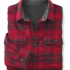 Firebrand Red and Grey Shirt