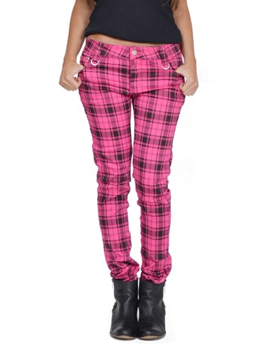 Flash Of Pink Flannel Pants