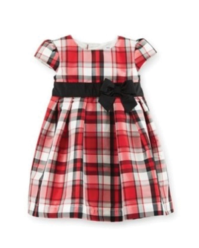 Flossy Flannel Check Dress
