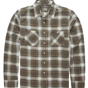 Fudge Brown Flannel Shirt