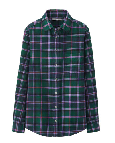 Little Lady Blue Flannel Shirts Suppliers