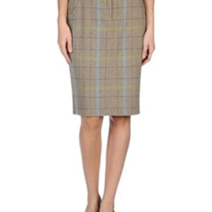 Max Flux Check Flannel Skirt