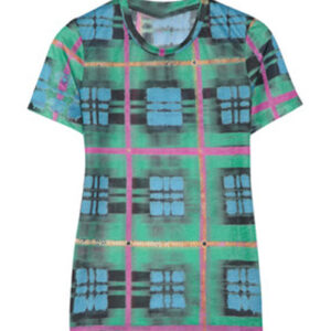Multihued Abstract Flannel Tee