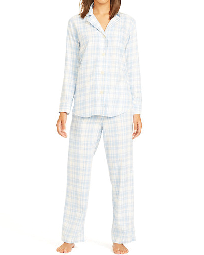 Pale Blue Pajama Set