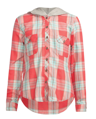 Pretty Girls’ Flannel Shirt