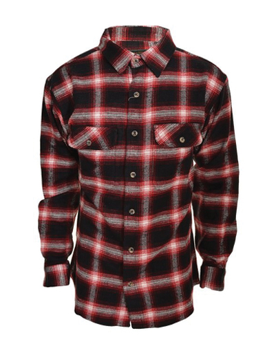 Red-Black Field and Stream Flannel Shirt