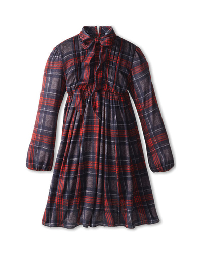 Red Rider Flannel Check Dress