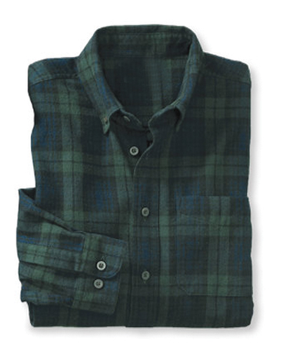 Regal Blue and Green Checked Shirt