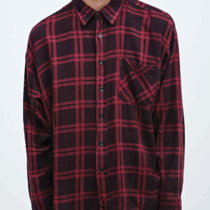 Riding Glory Red Checked Flannel Shirt