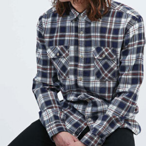 Stag Storm Long Sleeve Flannel Shirt
