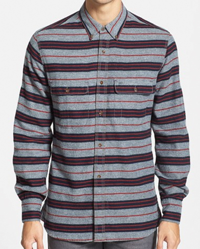 Striped Styled Cool Flannel Shirt