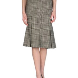 Tweed Awe Check Flannel Skirt