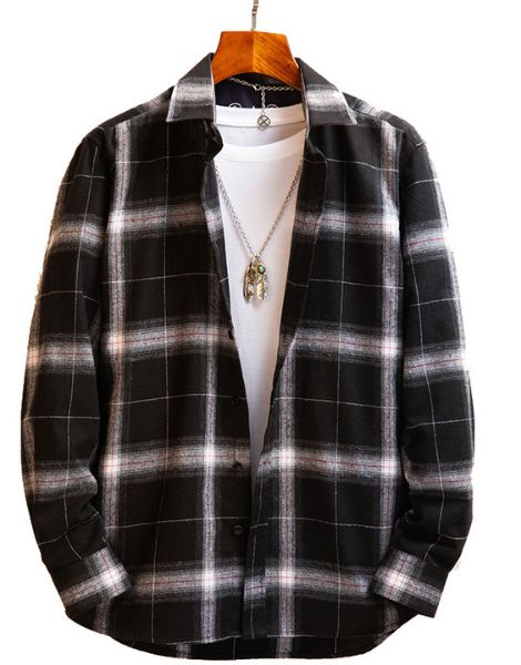 wholesale long sleeve oversized vintage flannel shirts for men wholesale long sleeve oversized vintage flannel shirts for men manufacturers