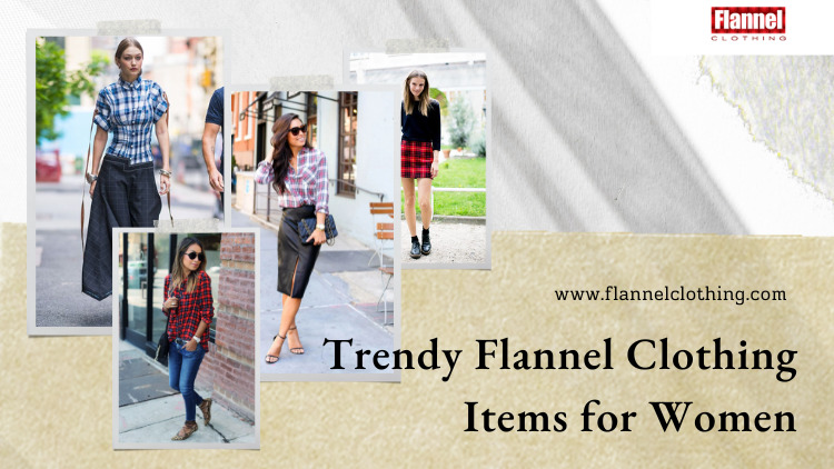 flannel clothing items