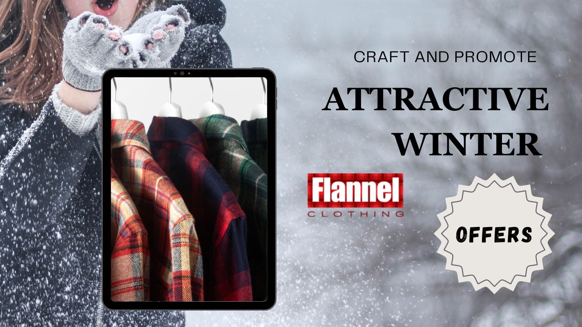 A Guide for Flannel Clothing Business Owners to 2X Sales in Winter 1 Craft and Promote Attractive Winter Offers