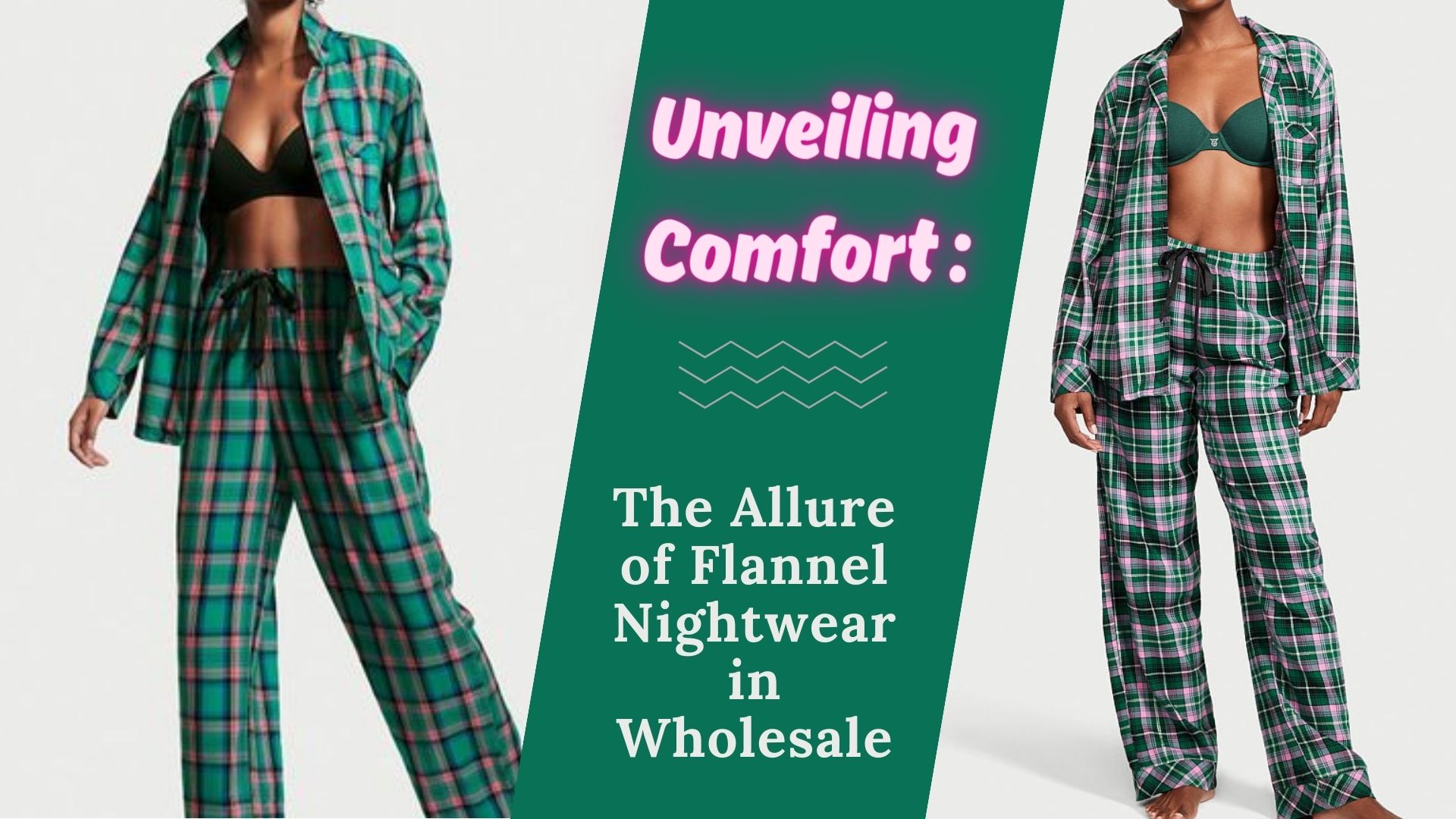 unveiling comfort the allure of flannel nightwear in wholesale