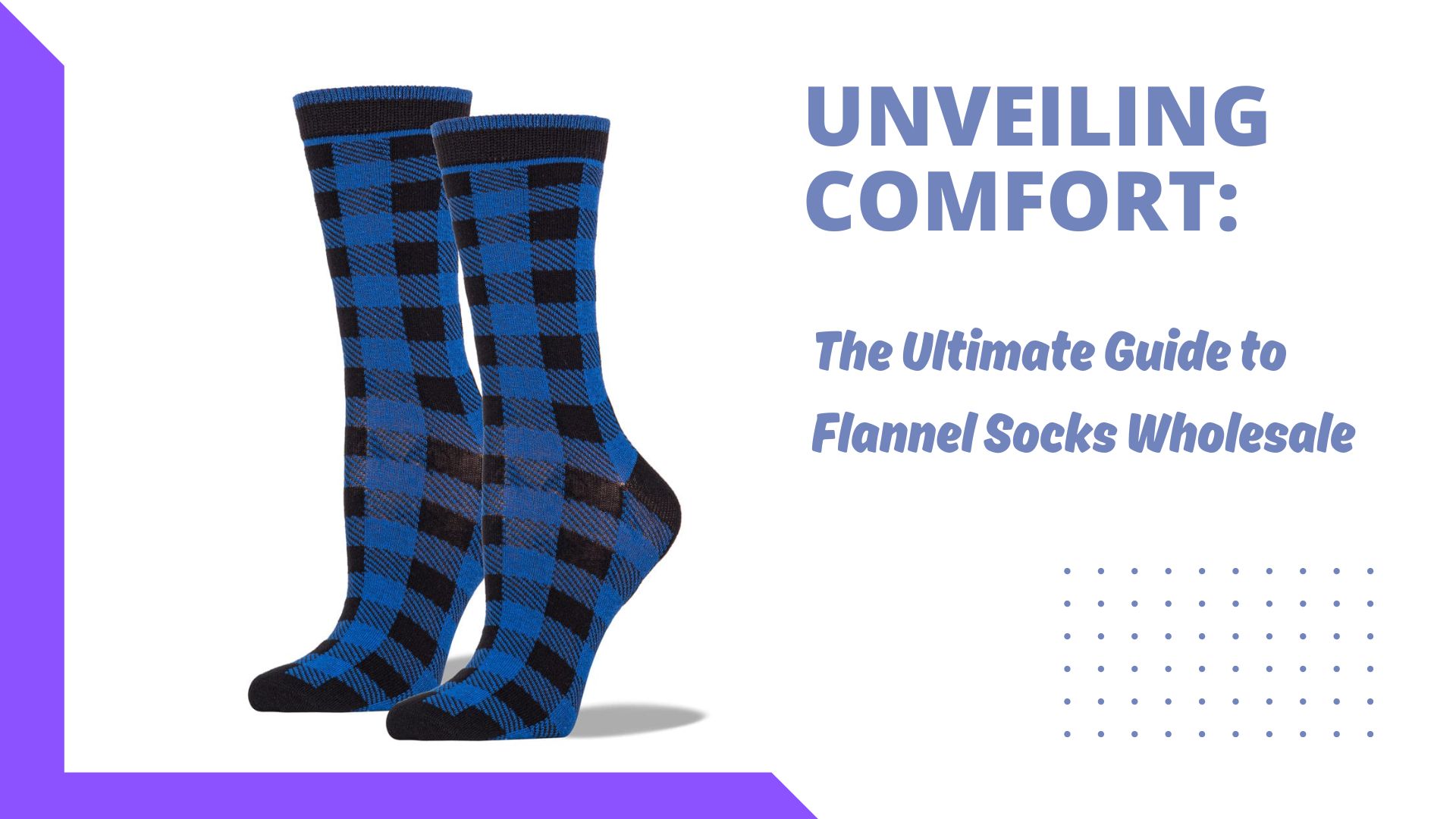 unveiling comfort the ultimate guide to flannel socks wholesale
