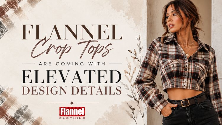 flannel crop top manufacturer