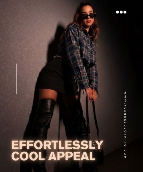 flannel crop top vendors